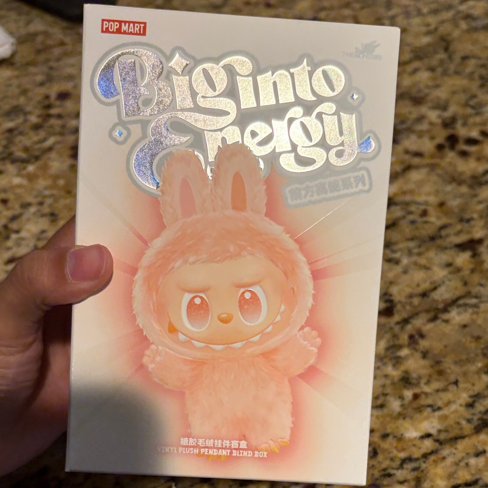 Pop Mart Big Into Energy Plush Pendant - Loyalty Authentic!